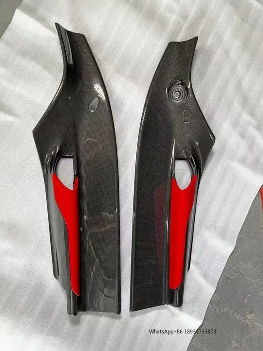 CS Carbon Fiber Door Handle and Lid Panel for Ferrari 488 GTB 2015-2020 New Condition