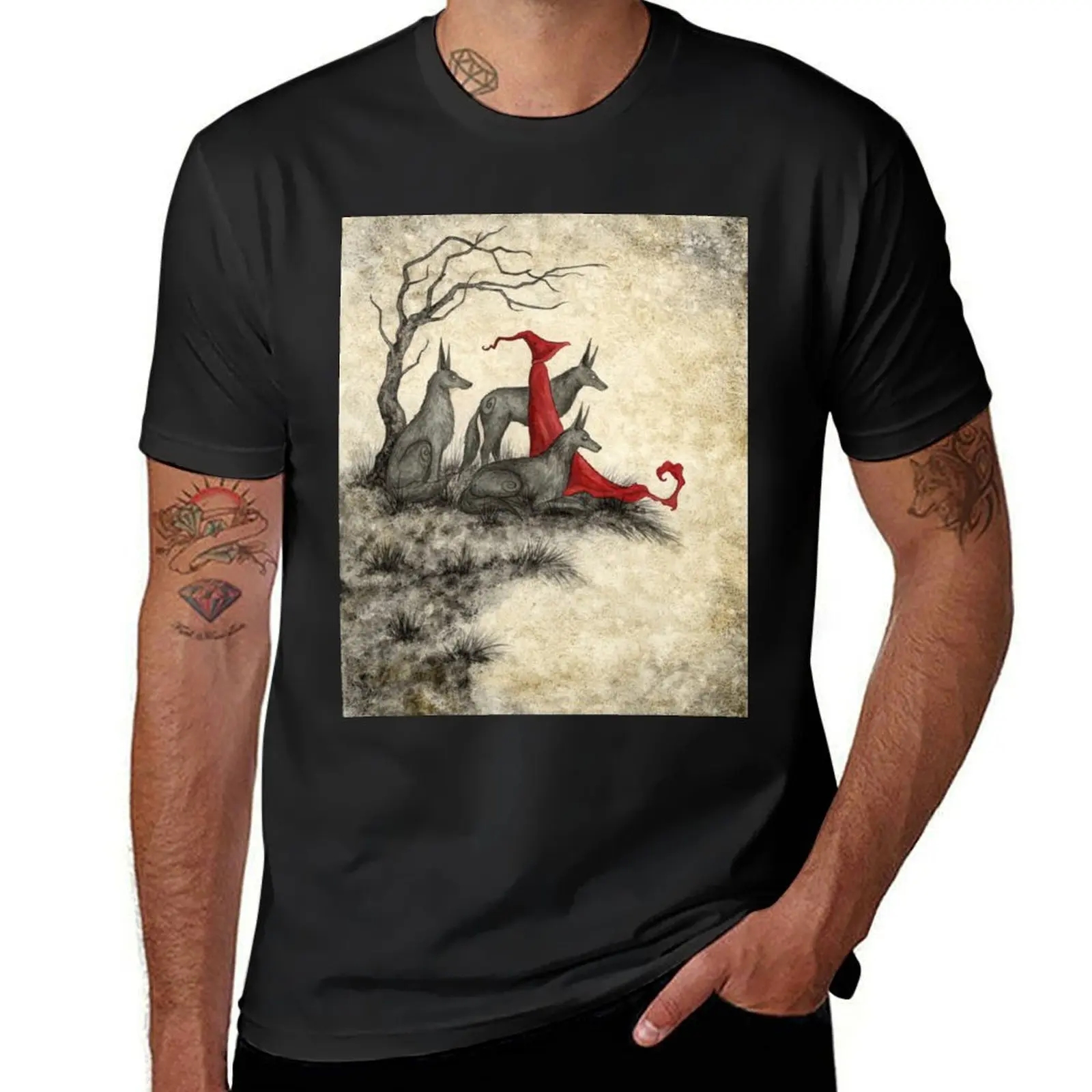 

Wolf Mage T-Shirt funny meme t-shirts affliction shirts street wear fashion shirts mens graphic t-shirts