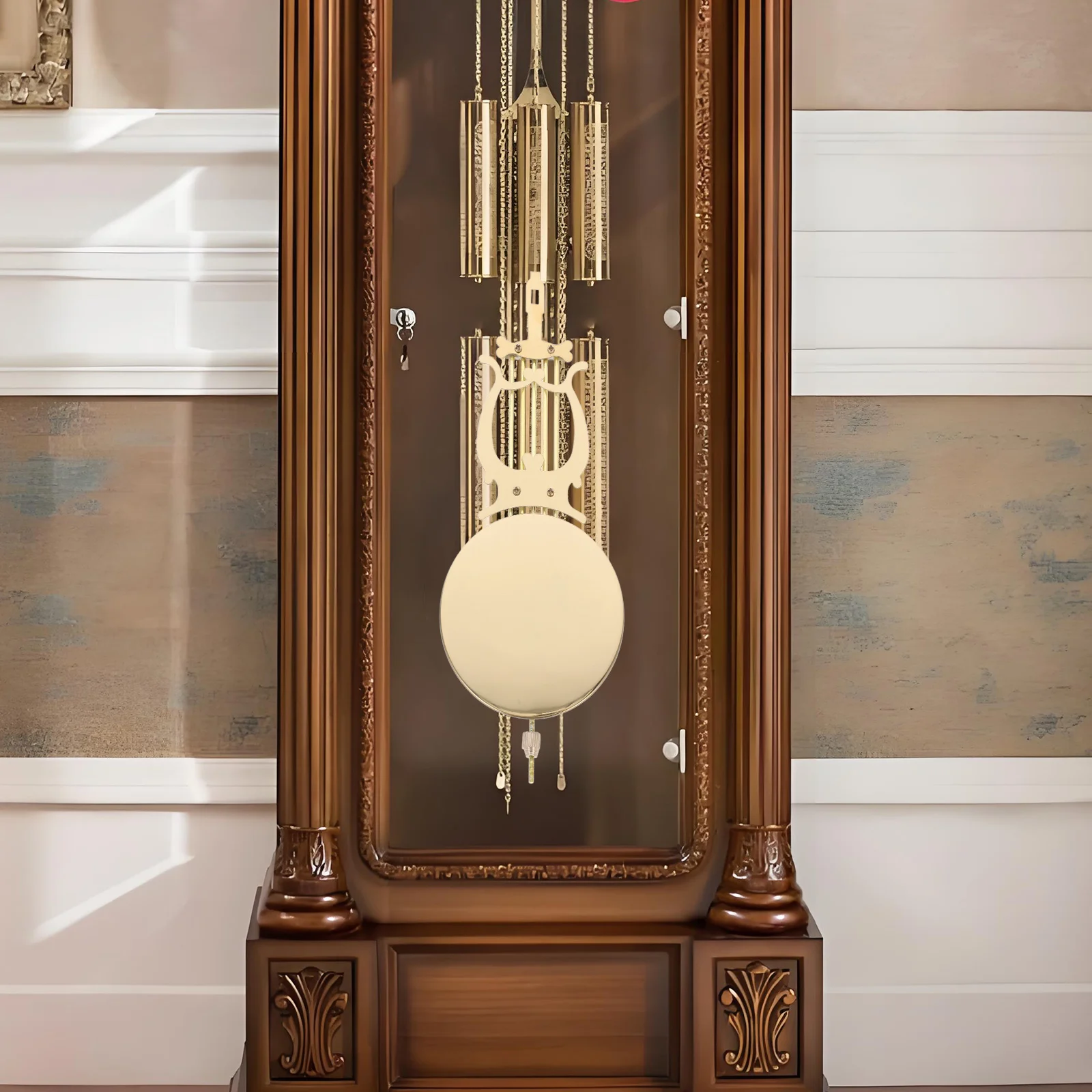 

Metal Pendulum Clock Replacement Parts Clocks Components Decorative Wall Accessories Standing Supplies