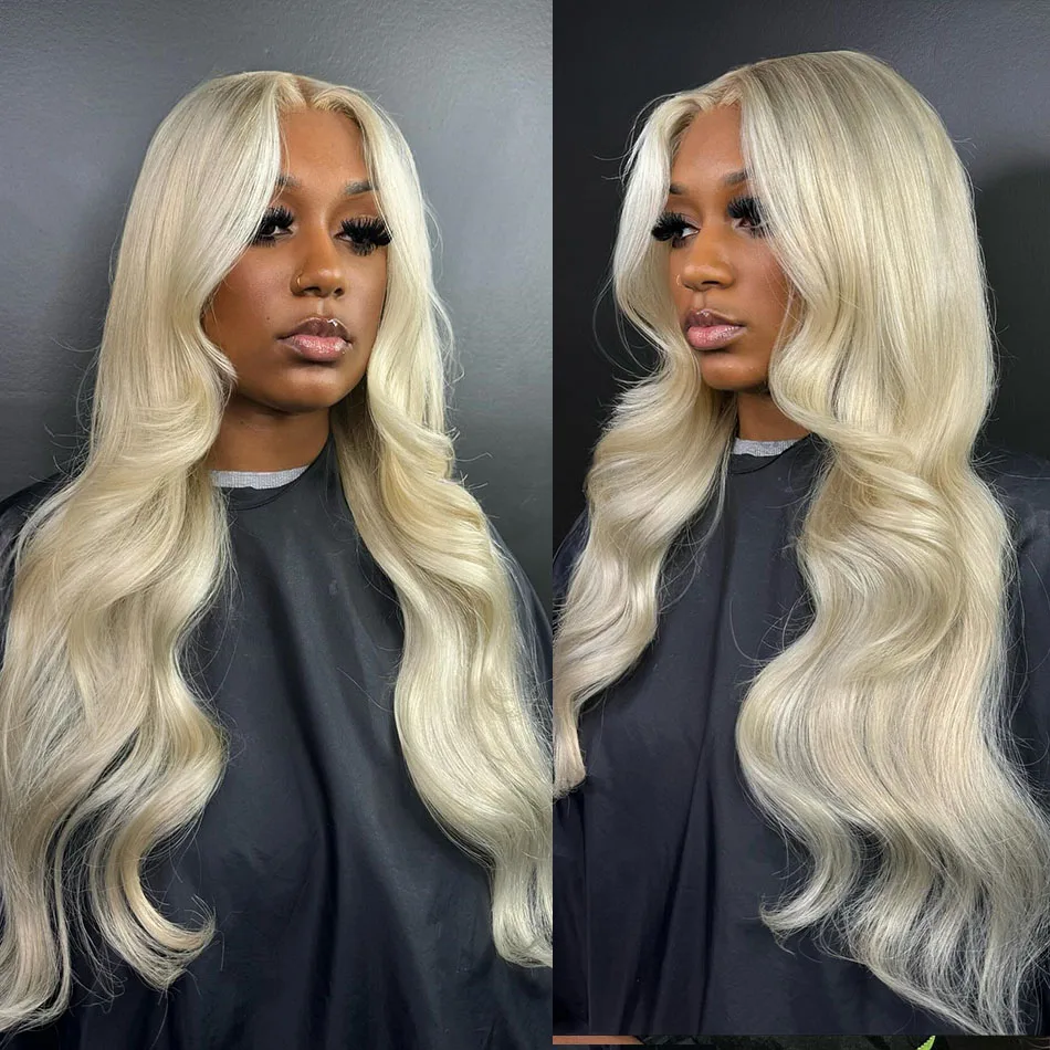 613 Blonde Wig Body Wave Hd Lace Wig Brazilian  Wigs Blonde Lace Front Wig 13x6 13x4 Human Hair Lace Frontal Wig