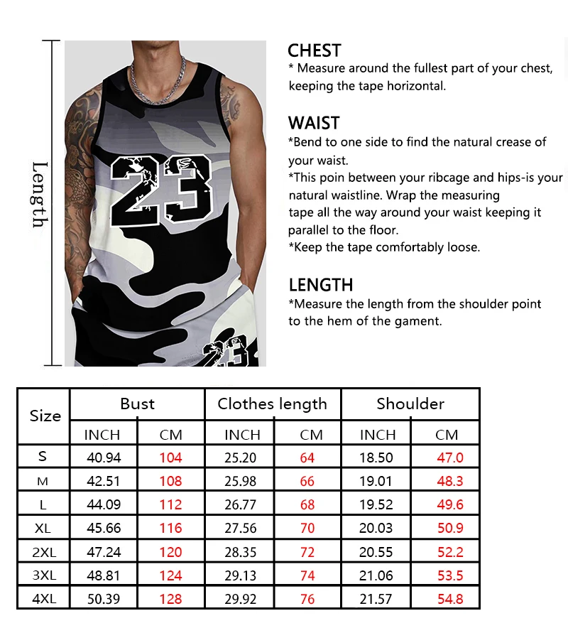 Maglia da basket sportiva da uomo taglia 24 estiva gilet senza maniche maglia da allenamento per giochi di basket indoor all\'aperto quotidiana