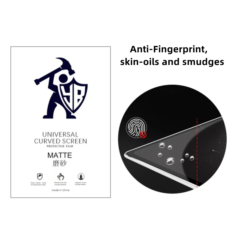 2pcs Matte Hydrogel Film For Lenovo Legion Y700(2025) HD Screen Protector For Lenovo Legion Y700 (2025) Frosted/Clear Full Cover