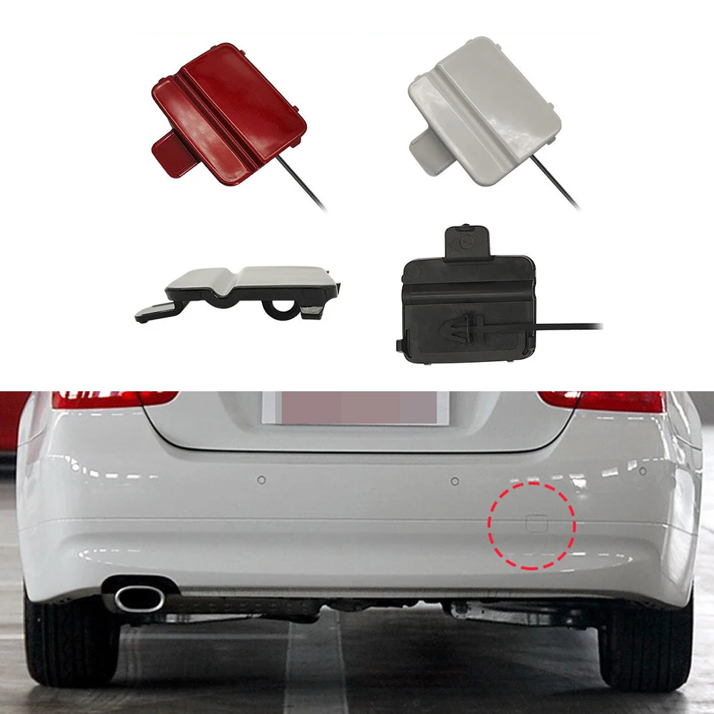 

Крышка фаркопа заднего бампера для BMW 3 серии E90 E91 316 318 320 323 330 2005-2008 51127187542 Черный Белый Серебристый Красный