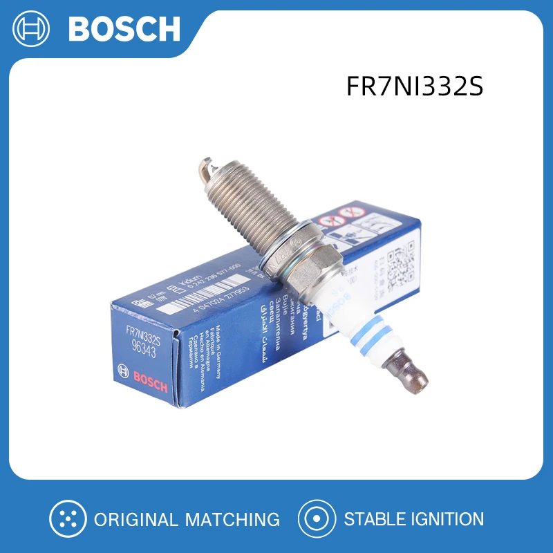 BOSCH 1/4/6 pcs FR7NI332S Double Iridium Spark Plug Fits for Toyota Camry XV50 2.0L 90919C1006 9091901286 9091901296