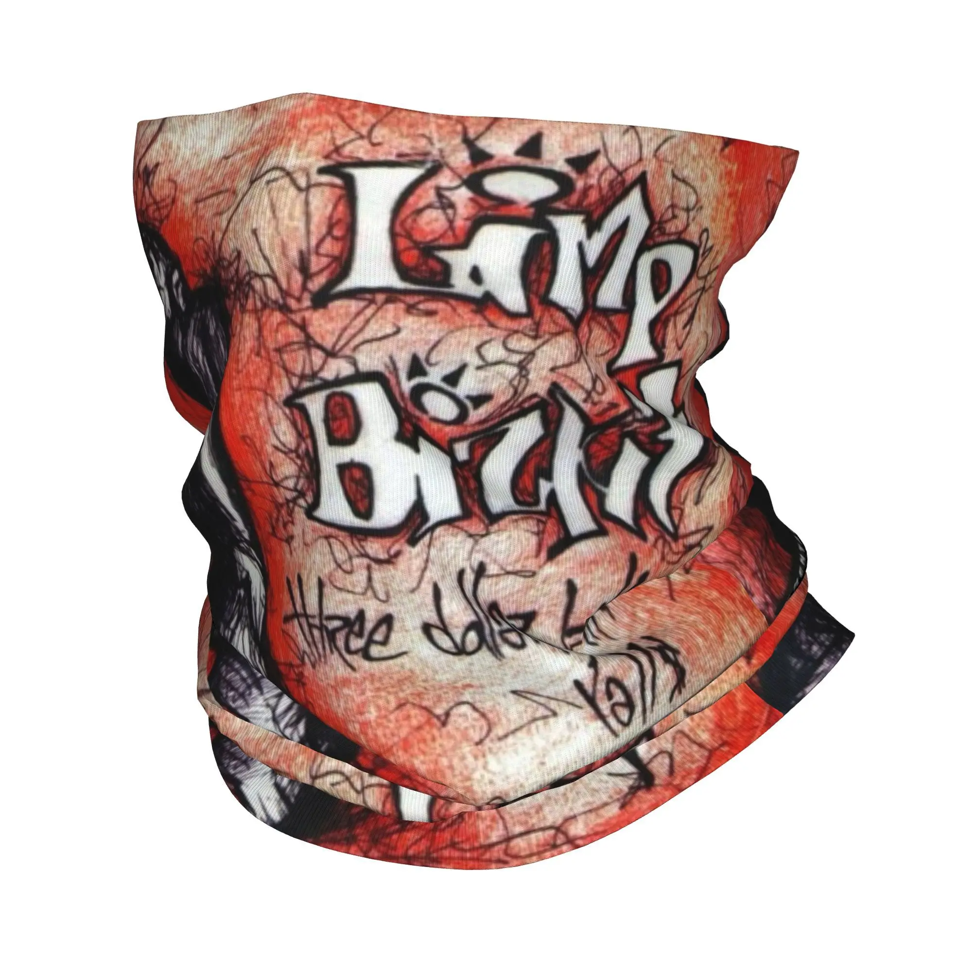 Custom Bizkits Rap Rock Roll Limps Classic Brand Bandana Neck Warmer Women Men Winter Ski Hiking Scarf Gaiter  Face Cover