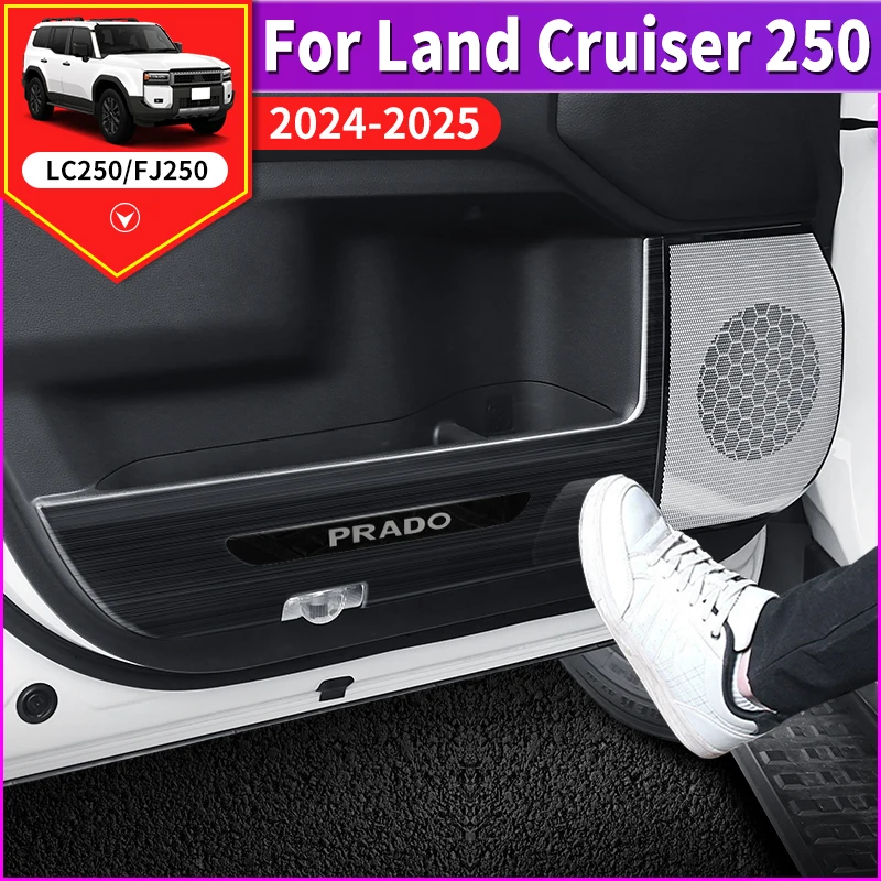 Interior Accessories For Toyota Land Cruiser 250 2024 2025 Prado LC250 1958 First Edition Door Protective Cover Speaker Cover