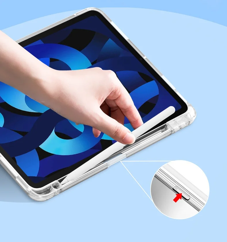 Für Huawei MatePad Honor Pad 13,2 12,2 12,1 11,5 11 10,8 10,4 Zoll Acryl Dreifach Faltbare Anti-Biege-Hülle – Detail 6
