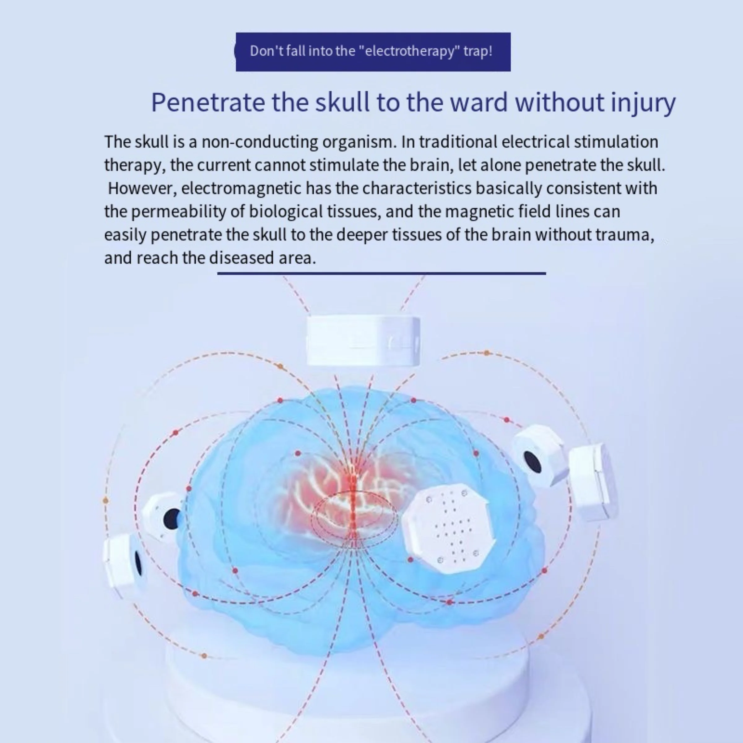 Brain Tonic Rehabilitation Mental Illness Depression Insomnia Hemiplegia Stroke Delayed Development Pediatric Paralysis rTMS