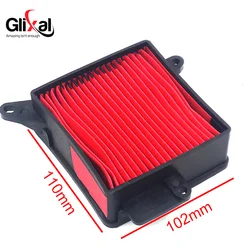 Glixal GY6 125cc 150cc Scooter Air Filter Element for 152QMI 157QMJ Engine Moped ATV Go-Kart Taotao Roketa Jonway