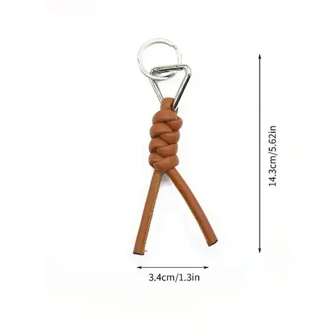 10 best sales lädernyckelring - №6