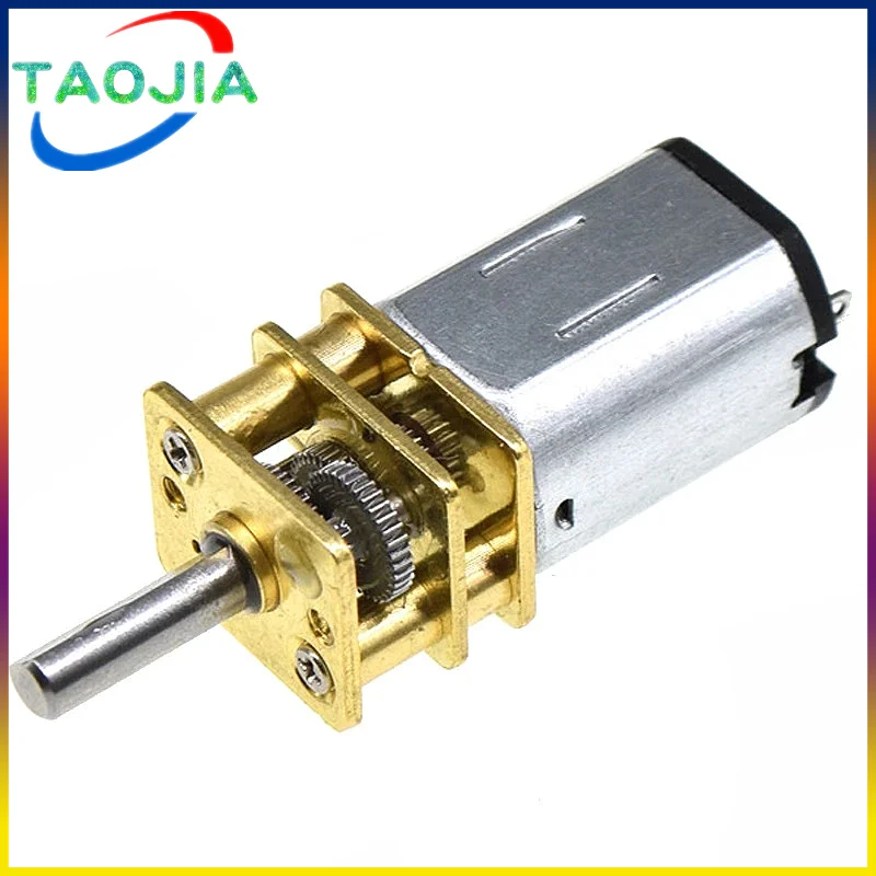 GA12-N20 DC 6V 100RPM Gear Motor Speed Reduction Gear DC Electric Gear Box with Gearwheel for RC Robot DIY Engine Camera DaiDian