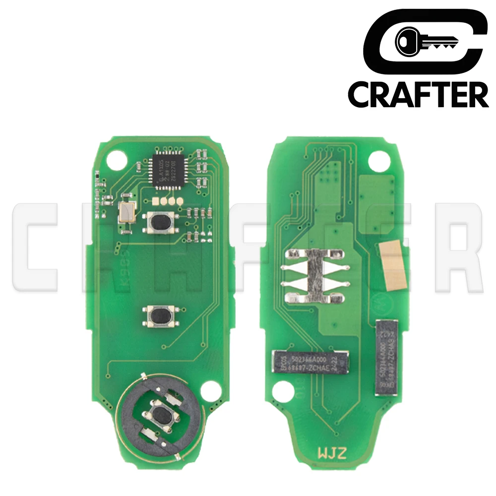 مفتاح Crafters KR5876268 ID49/4D 83 رقاقة 433 ميجا هرتز مفتاح السيارة الذكية لفورد مونديو كوغا فييستا فوكس C-Max KR55WK48801 مع قطع المفاتيح #5