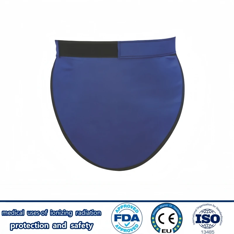 X-ray radiological protection 0.35mmpb protective triangular lead half apron ionizing radiation protective lead half apron