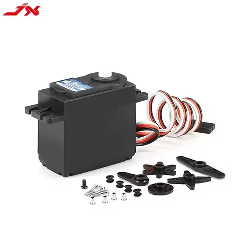 JX Servo PDI-4806HB 6.21kg Plastic Gear Digital Servo Motor for 1/10 1/8 RC Car Boat Fixed Wing Truck Buggy Helicopter