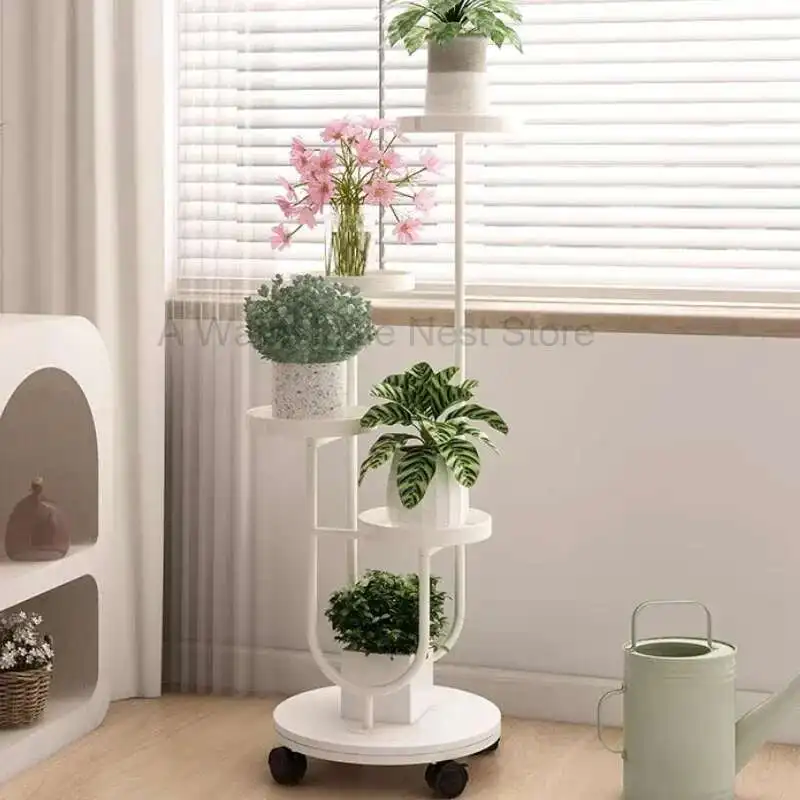 

Accessories Aesthetics France Flowers Stand Minimalist Decorations Light Luxury Flowers Stand Organizer Plantenrek Furniture