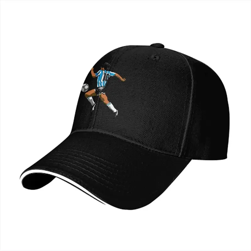 Y2K El Diego Unisex Baseball Caps Peaked Cap Maradona Sun Shade Hats For Men Women