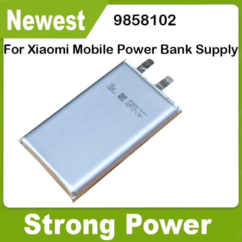 YDLBAT 3.85v 10000mAh 9858102 Battery For Xiaomi Mobile Power Bank Supply With Built-in Battery Cell