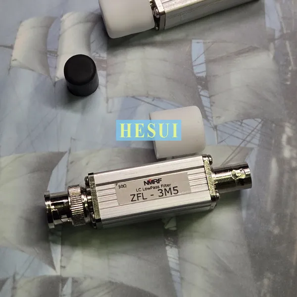 

3.5MHz BNC interface low-pass filter, LC discrete component fabrication, compact