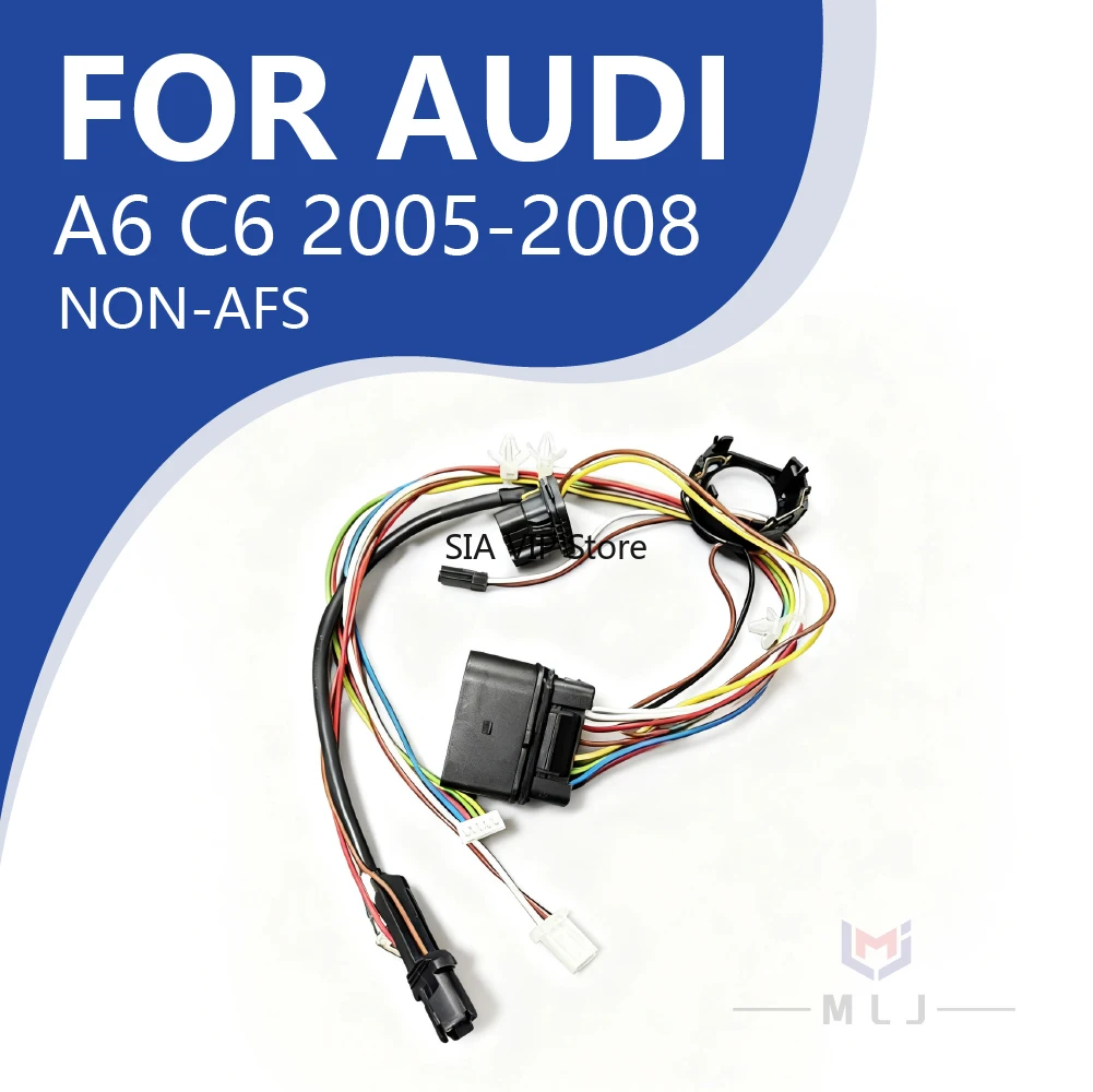 

For Audi A6 C6 2005 2006 2007 2008 Xenon headlight internal wire harness plug wiring harness assembly non AFS