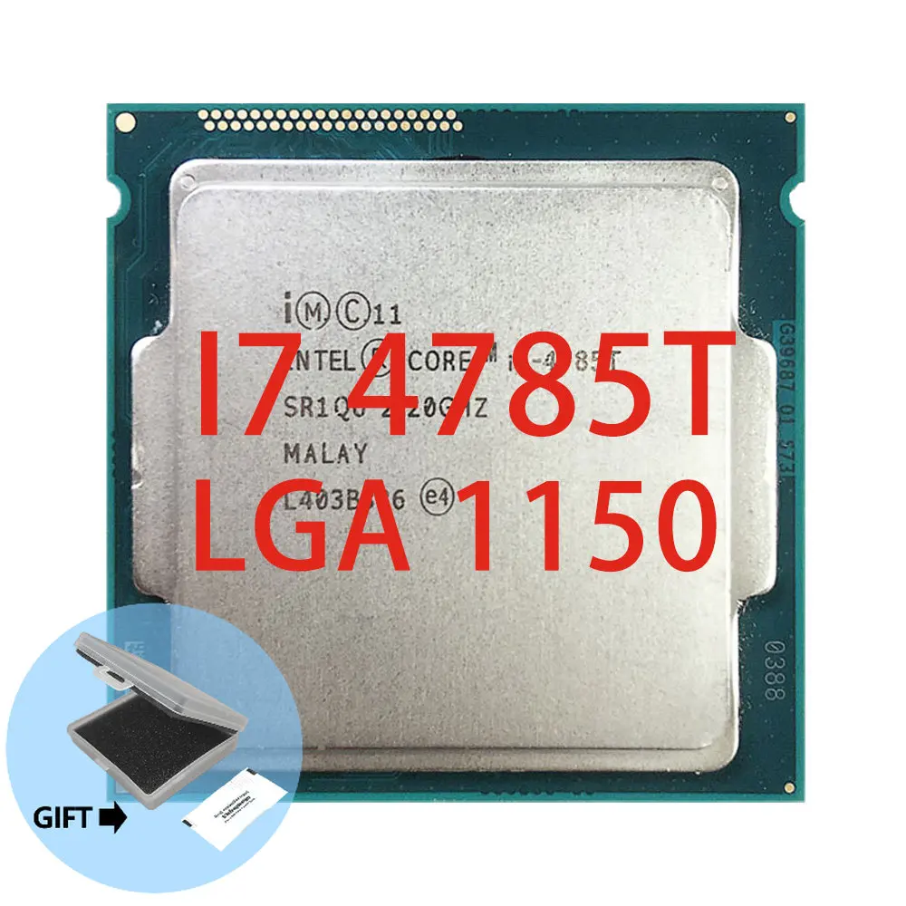 

Intel Core i7-4785T i7 4785T CPU Processor 8M 35W 2.2 GHz Quad-Core LGA 1150