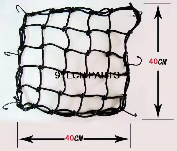 Universal Bungee Cargo Net for Motorcycle Bike ATV Offroad GoCart accessories Helmet / Fuel tank Net Helmet Rope  Luggage Belt