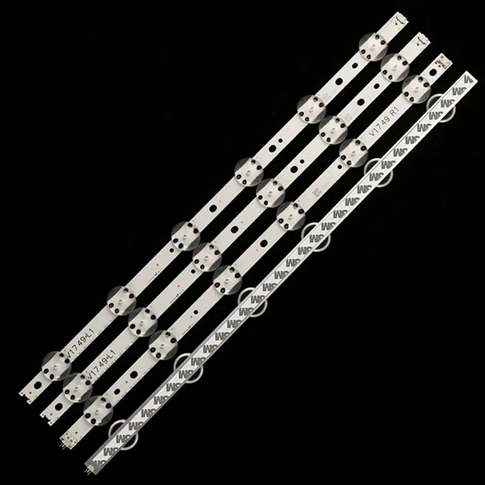 1/2TV New Kit 4 PCS LED strip Forled strip 49uj670v LG 49UV340C 49UJ6565 49UJ670V 49 V17 2862 2863 6916L-2862A 6916L-2863A