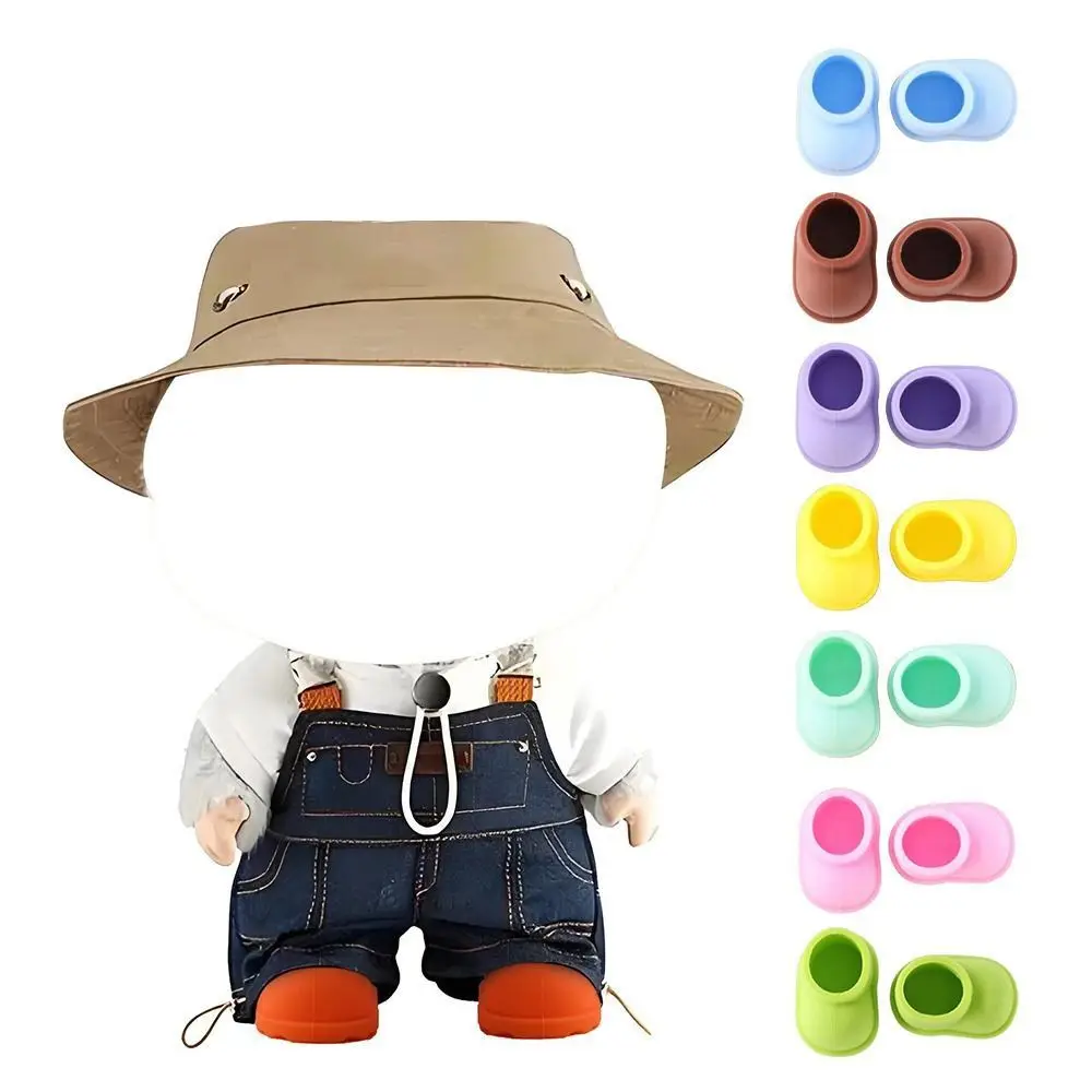 

Hobbies Hand-made For 17CM Labubu Shoes Multiple Styles DIY Rain Boots Dressing Replacement Doll Accessories Doll Toys