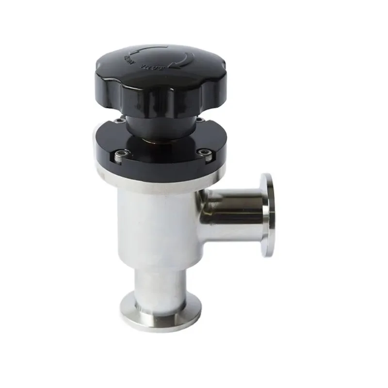 

KF25 High Vacuum Manual Angle Valve with Bellow for Gas Media Applications