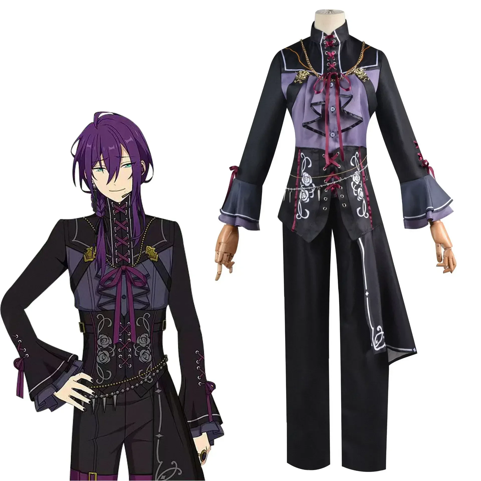 Game Ensemble stars Music Distorted Heart Ayase Mayoi Cosplay Costume animation Stage Cosplay