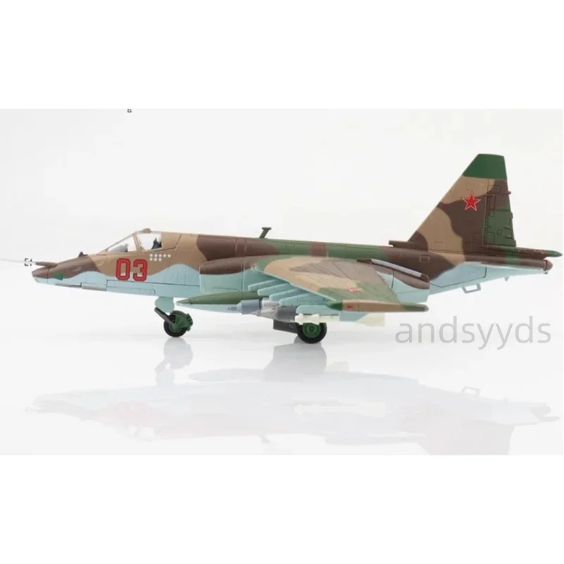 Model Plane SU-25 Fighter Diecast 1/72 Scale Airplane ABS DIY Model Aircraft Toy Plane Assembly For Toys Boys Kids