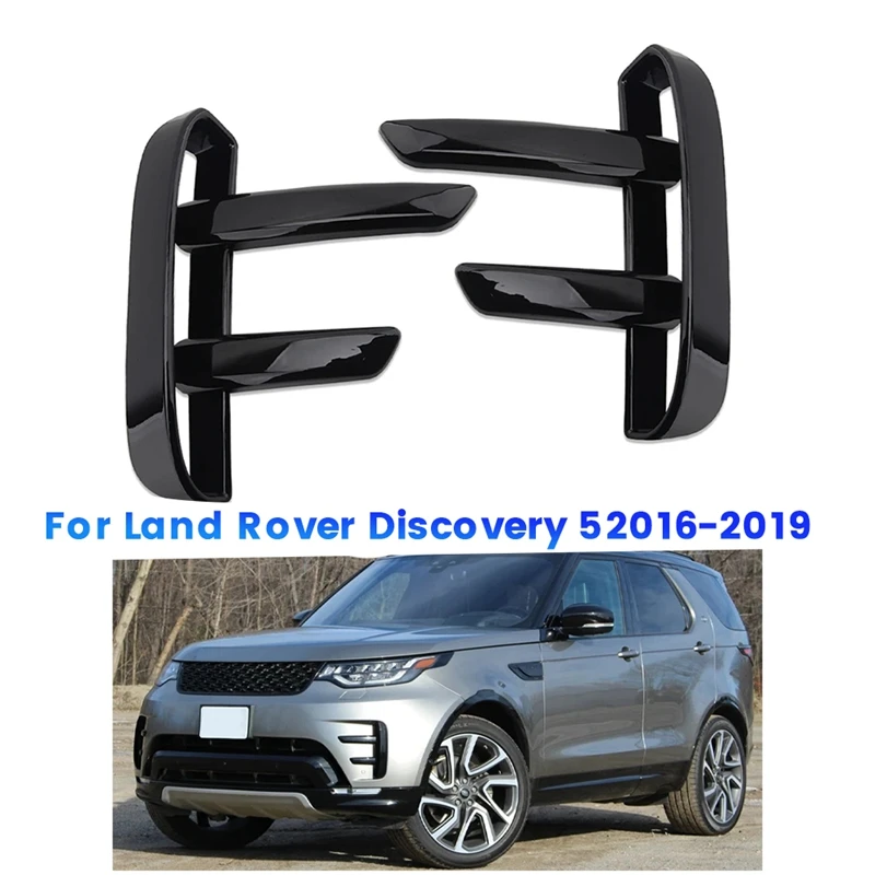 

1 пара, передний бампер, противотуманная фара, Накладка для Land Rover Discovery 5 2017-2020, детали LR082890 LR082891, противотуманная фара, радиатор, вентиляционное отверстие