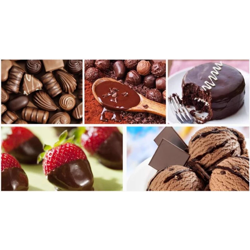 Commercial Fully Automatic Chocolate Thermostatic Machine Chocolate Melting Machine Electric Temperature Control Coating Machine