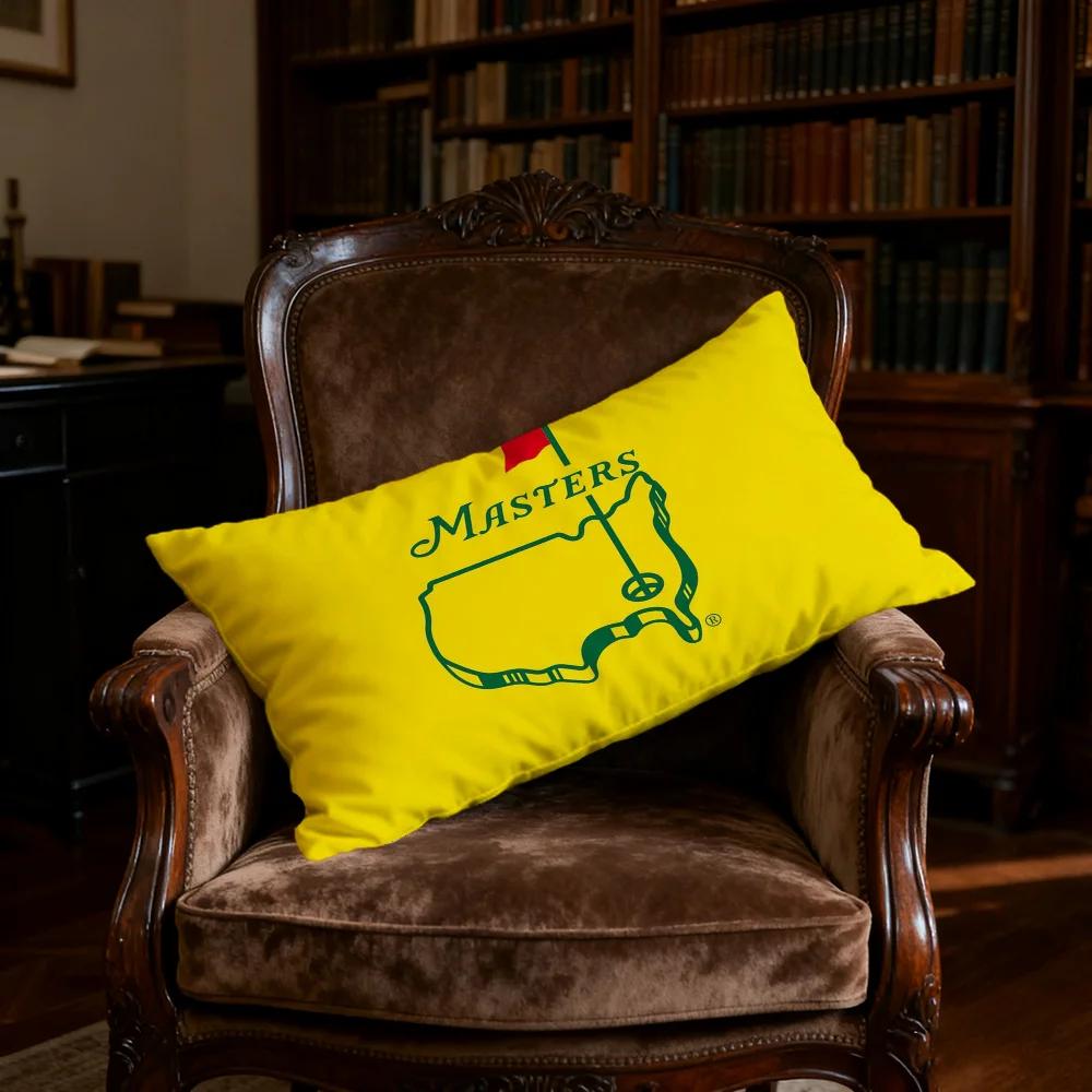 m-Masters-s t-Tourna-ment-t cushion cover Rectangle Pillow Cover Home Sofa living Room Dorm bedside hogar Pillowcase party gift