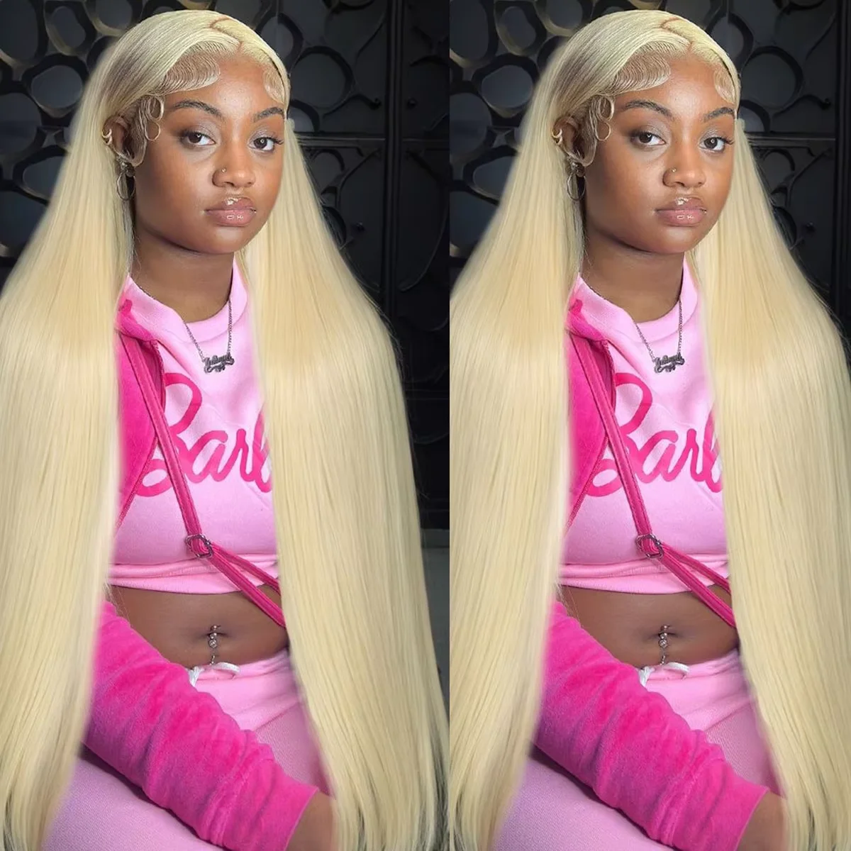 

180 Density 613 Hd Lace Frontal Wig 13x6 40 Inch Bone Straight Human Hair 13x4 Transparent Lace Honey Blonde Wig For Black Women