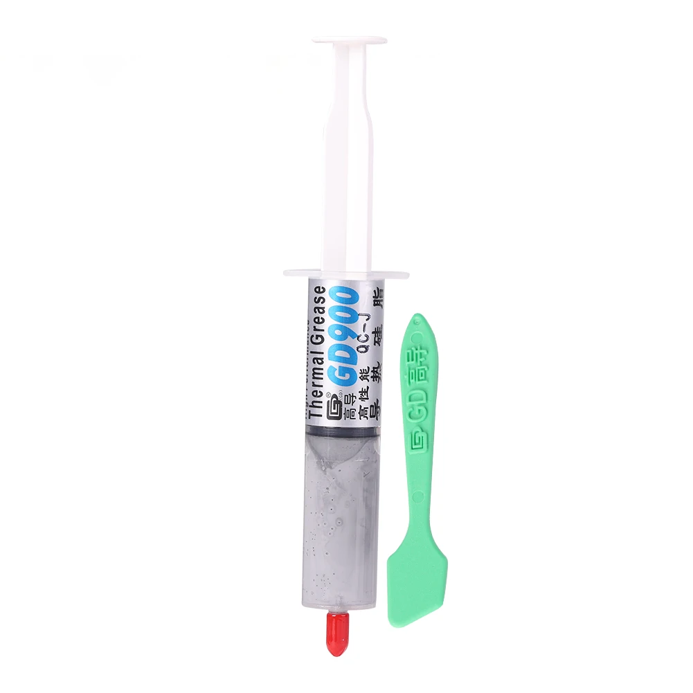 GD900 Thermal Conductive Grease Paste Net Weight 30 Grams Silicone Thermal Paste Heat Sink Compound for Computer CPU