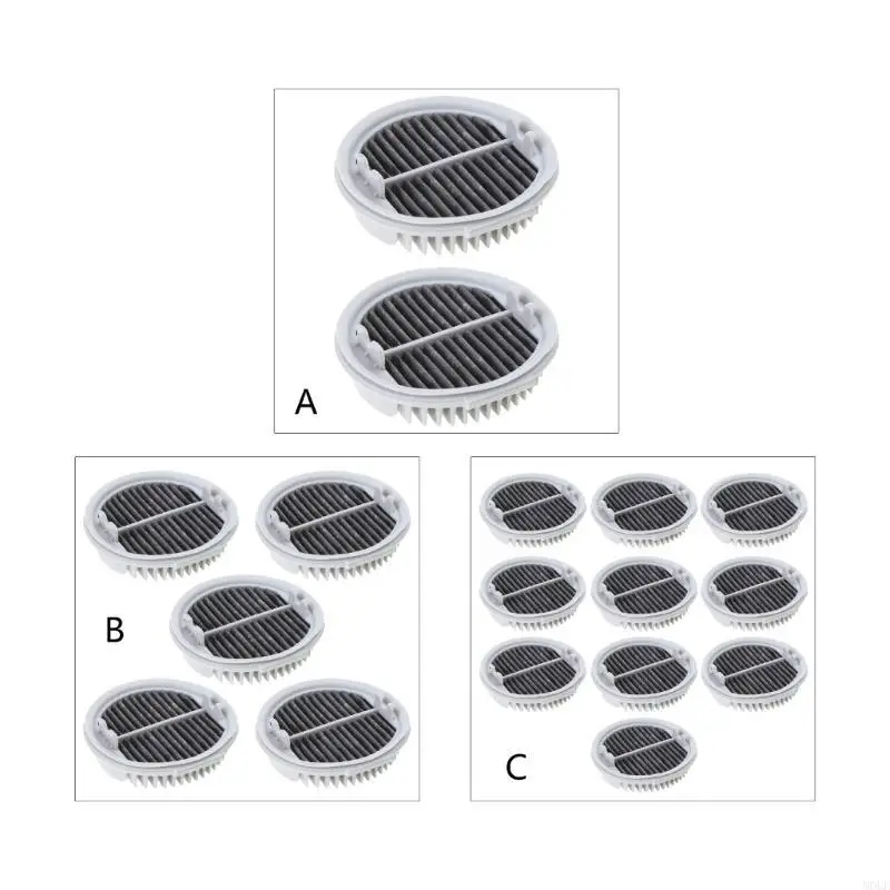 Molf 2/5/10pcs HEPA Filtros pó pó pó para roidmi f8 portátil, pincéis limpeza pó pó mão filtro