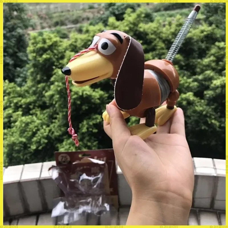 Nuevo auténtico Disney Pixar Toy Story 4 cachorro elástico pastor muñeca de acción juguete hecho a mano cachorro Animal Anime muñeca regalo para niños