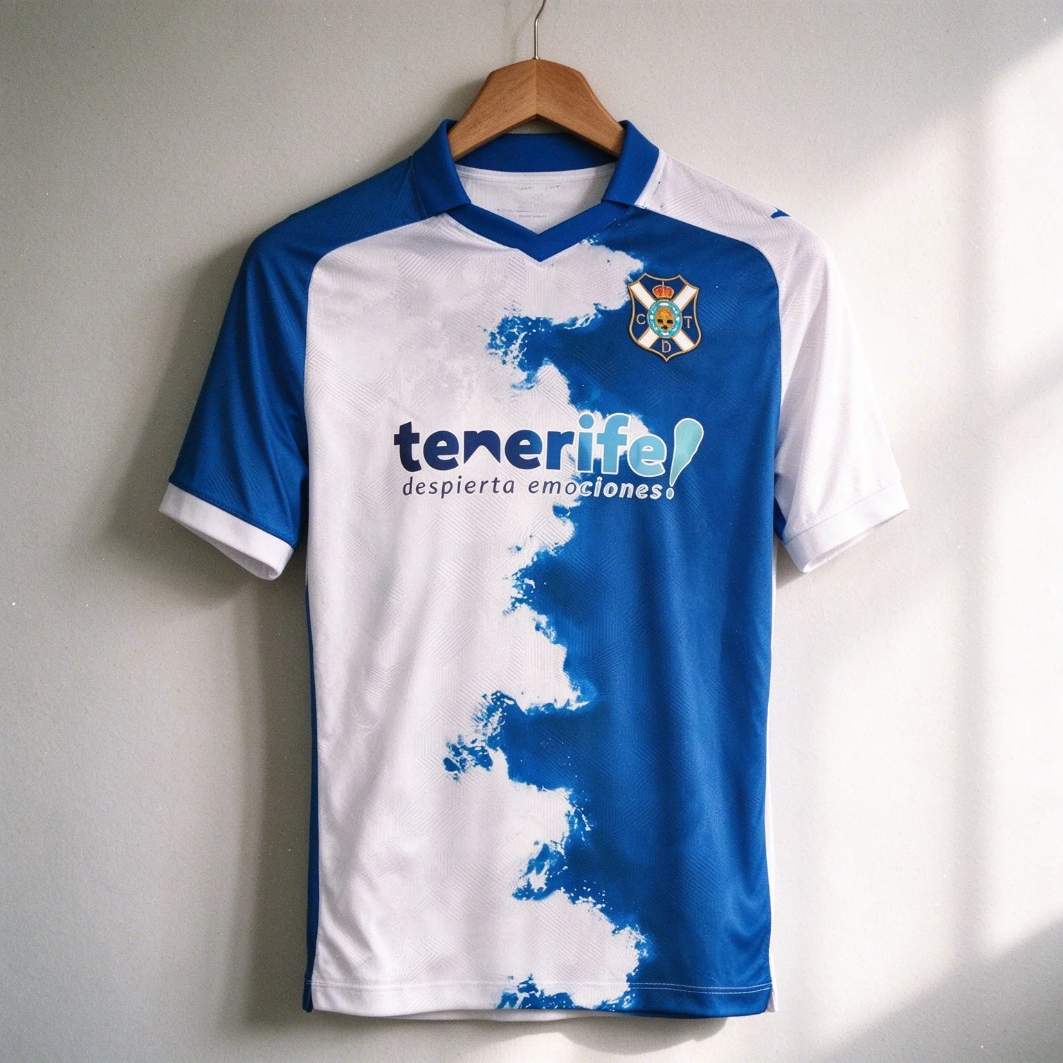 2026-27 Spain Blue White Splash Football Jersey 3D Printed Soccer Shirt Fan Gift Home Matching
