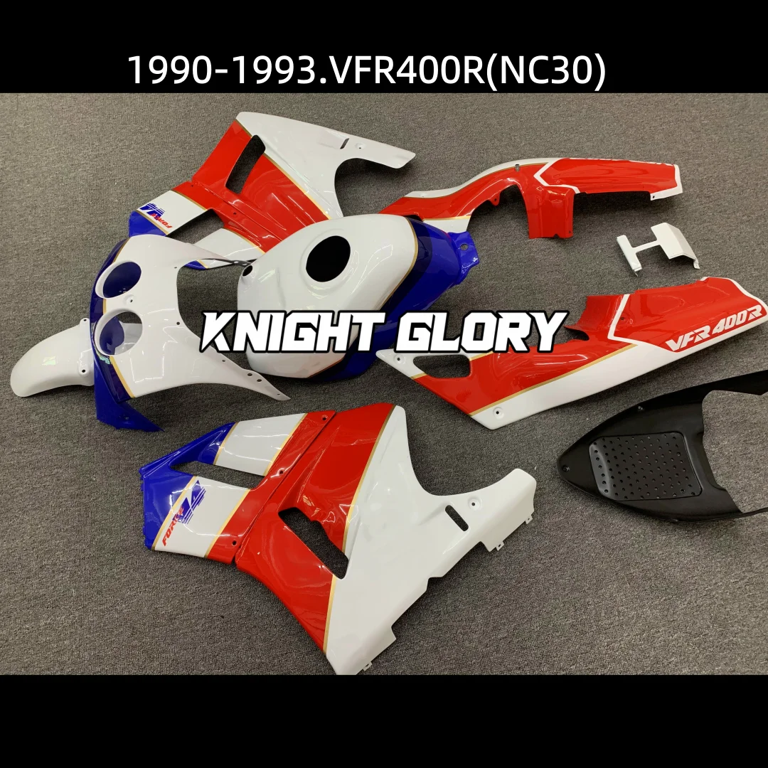 For VFR400R  1990 1991 1992 1993 Suitable Motorcycle Shell Fairings Kits Spoiler Injection Molding Bodywork Set