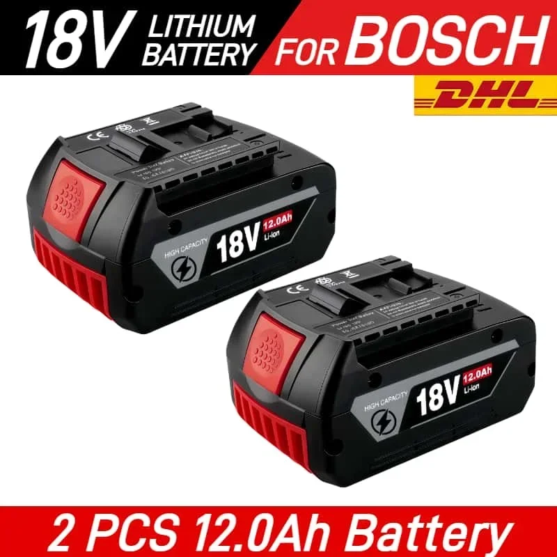? Snelle levering 18v 8000/10000mAh bateria voor bosch 18v elektrisch gereedschap GSR GDR GSB GDX GKS GWS GLL GOP ? met 2 jaar garantie ?