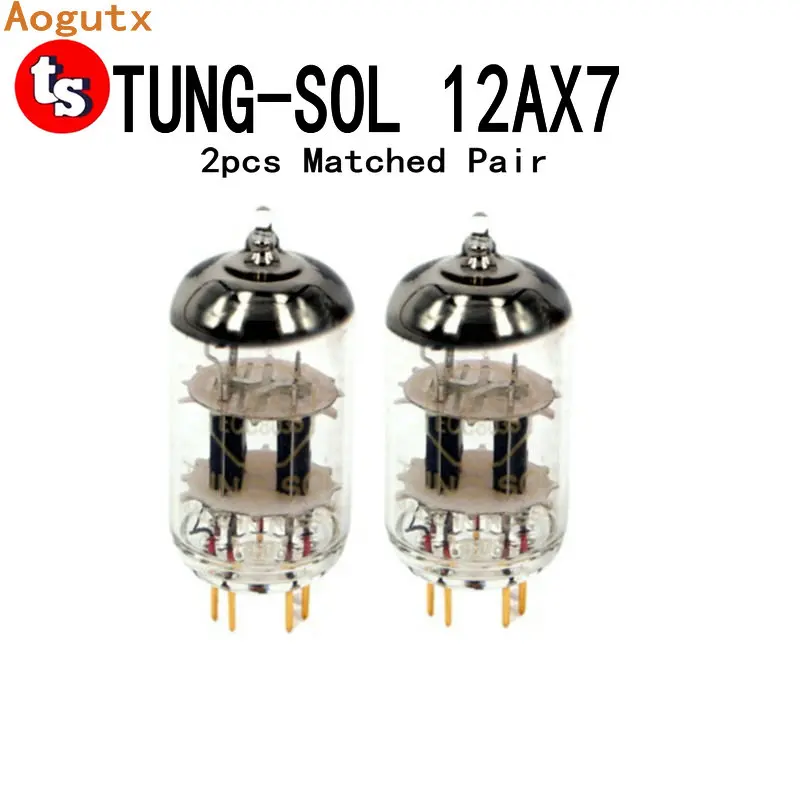 

Вакуумная трубка TUNG-SOL 12AX7 ECC803S, улучшенная ECC83 B759 12AX7B ECC83S 5751 7025 6N4 HIFI, звуковой клапан, Электронная трубка, Amp