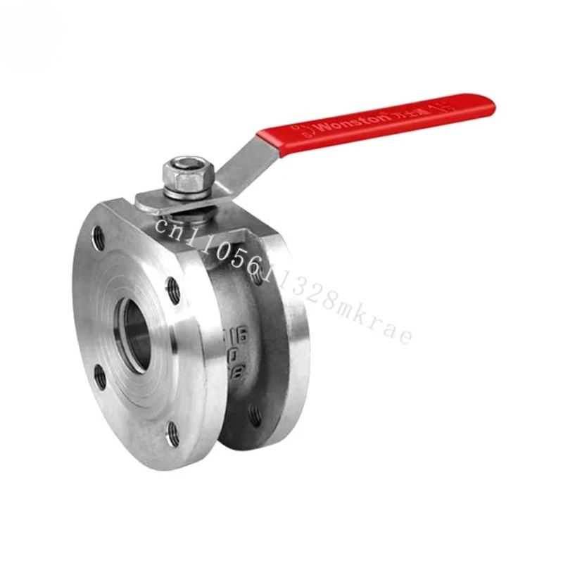 Новая водопроводная труба Pn16 Dn15 15 мм, пластина из нержавеющей стали, тонкая вафельная фланцевая итальянская шаровая клапан