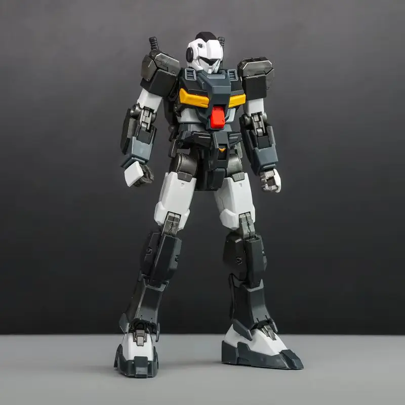 HG 1/144 G-Line Nero Armatura Standard Modello RX-81ST Kit Modello di Montaggio, Figura Articolata Mecha Giocattolo Da Collezione Desktop Ornamento