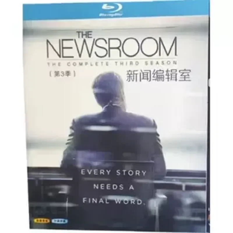 

BD Blu-ray High Definition American Drama The Newsroom Seasons 1–3 Collection 9 Discs Dual Subtitles Full Version Boxed Set
