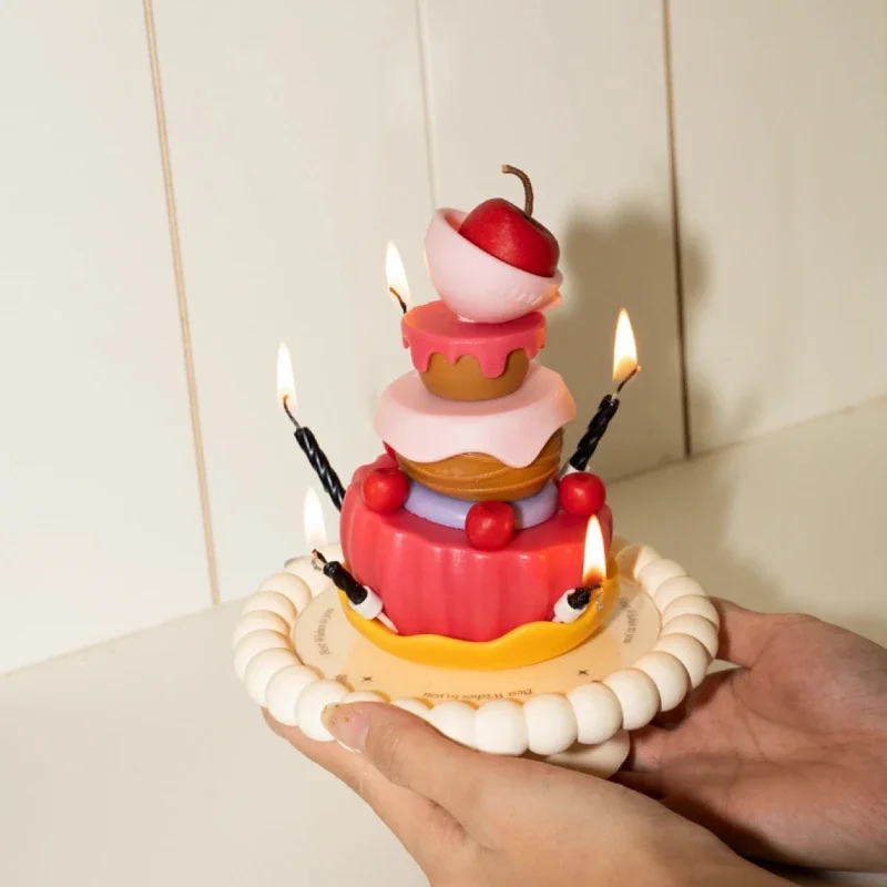 Wishing Cake Fragrance Gift Box Original Premium Scented Candles Birthday Gifts Holiday Gifts