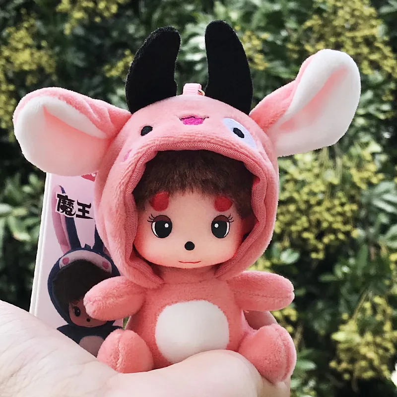Neue Teufel Baby Meng Qiqi süße Cartoon Paar Plüsch Anhänger Blind Box Vinyl Greifer Puppe Maschine Puppe Schlüsselanhänger Cinnamoroll Kuromi