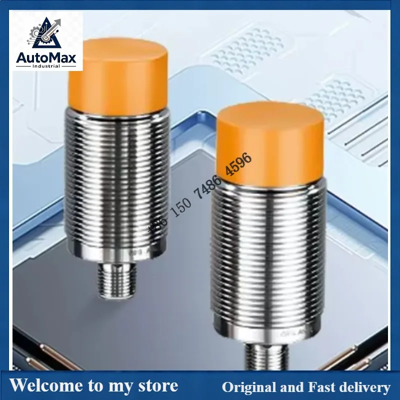 New IGW202 M18 Flush Inductive Proximity Sensor 8mm PNP NO Weld Field Immune 300mT IP69K M12 Connector