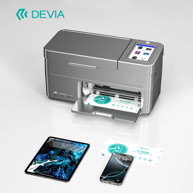 

Devia 3-in-1 PC Screen Protector Machine Integrated Film Cutting And Pasting For Mobile Phones