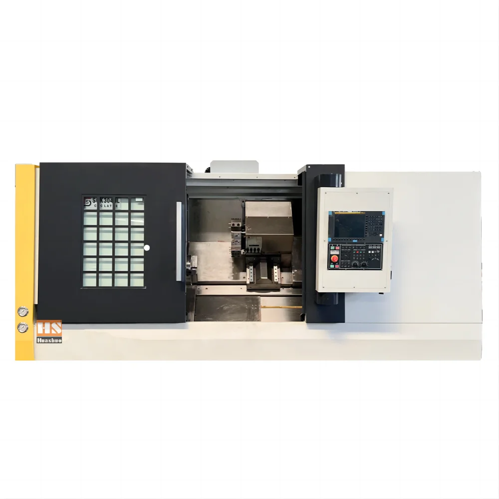 TCK560 Slant Bed CNC Lathe CNC Lathe Machine Servo Turret CNC Lathe With Polygon Turning