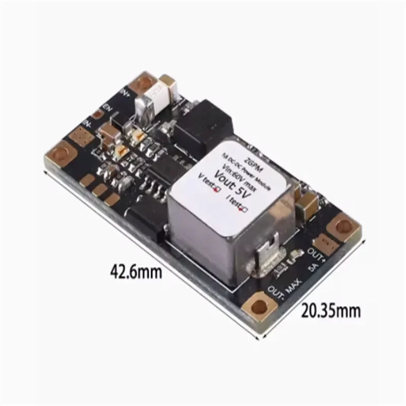 

DC-DCVoltage Regulator Step-down Mini Low-Grain Power Module5AOutput High-Voltage High-Power Vehicle UAV Model Aircraft